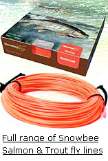 Full range of Snowbee Salmon & Trout fly lines
