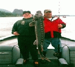 Fishing Oregon. Columbia Sturgeon & Processing