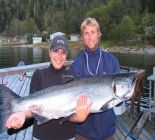 Salmon Fishing Stuart Island BC