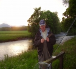 Night-Time Fishing For Sea Trout On The Spey