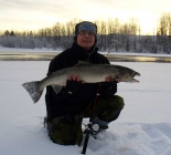 Experience Ice Fishing For Salmon & Trout