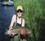 Fly Fishing For Rainbow Trout In Alaska