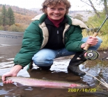 Photograph of Fishing Klickitat River Washington