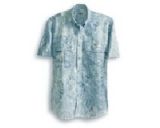 Aqua Design Explorer Technical Short Sleeve Shirt - Sky Blue - Small